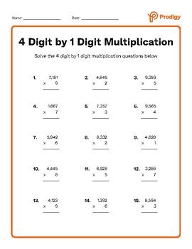 How to Do 4 Digit Multiplication 的图像结果