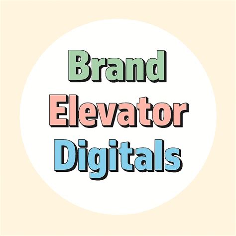 Brand elevator digital