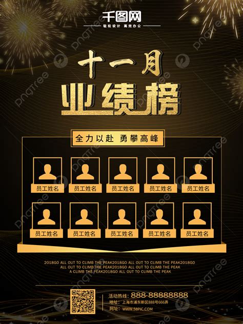 Corporate Performance Ranking Poster Template Download on Pngtree