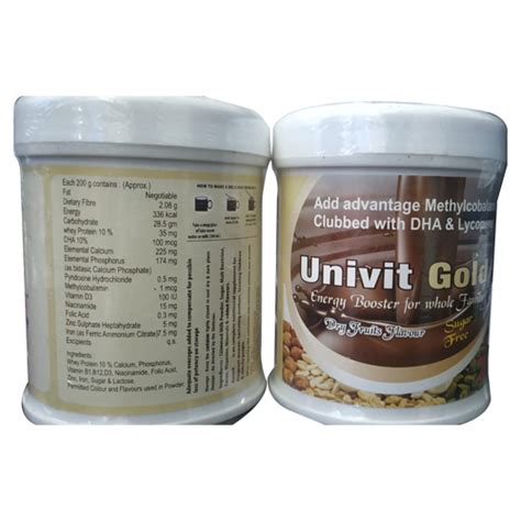 UNIVIT GOLD Protein Powder Unigrow Pharmaceuticals