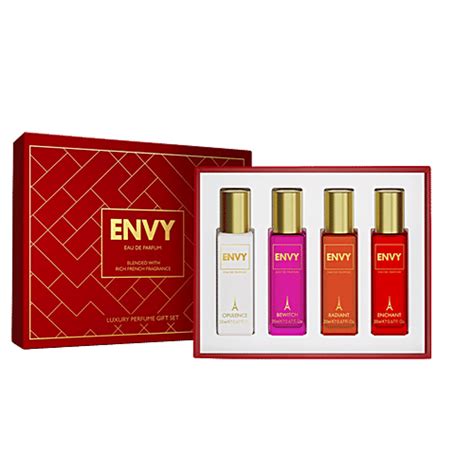 Buy Envy Perfume Gift Set EDP For Women - Opulence, Bewitch, Radiant ...