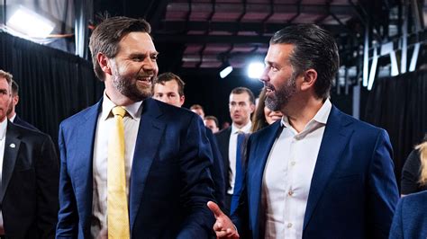 Donald Trump Jr. Helped Elevate J.D. Vance, and He’s Not Done - The New ...