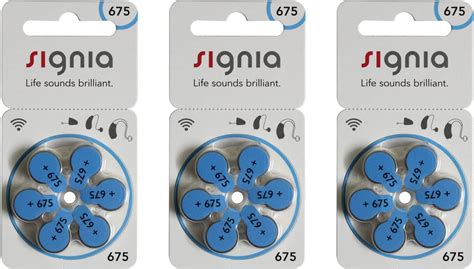 Power One Hearing Aid Battery Size 675, Pack Of 60 Batteries : Amazon ...
