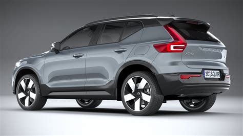 Volvo XC40 Recharge 2023 3D Model $159 - .3ds .c4d .fbx .lwo .ma .max .obj - Free3D