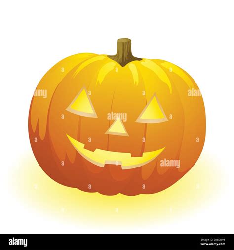 vector halloween pumpkin vegetable fruit isolated on white background ...