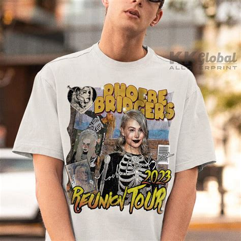 Phoebe Bridgers Shirt, Phoebe Bridgers Reunion Tour 2023 Shirt, Phoebe ...