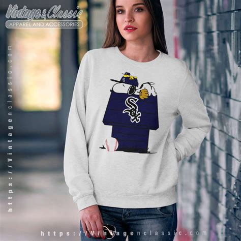Snoopy Sleep Chicago White Sox Shirt - Vintagenclassic Tee