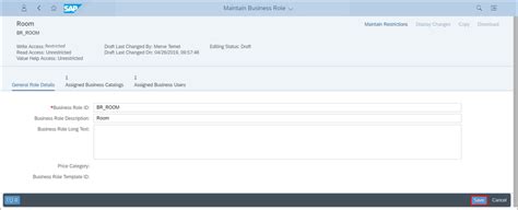 Maintain Business Roles and Access Restrictions in SAP BTP, ABAP ...