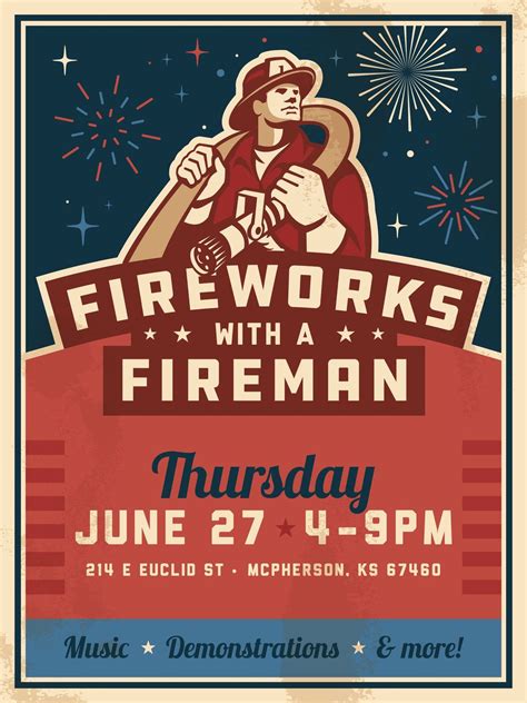 Fireworks with a Fireman, 214 East Euclid, McPherson, KS, United States ...