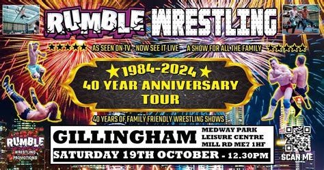 19 Rumble Wrestling 40 year Anniversary Tour Comes to Medway, Medway ...
