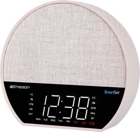 Amazon.com: Emerson CKSS7071 Sunrise Smartset Alarm Clock Radio with 1. ...
