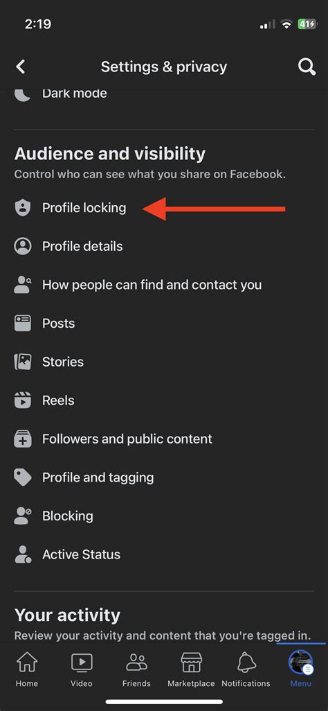 Image result for How to Enable Lock Profile in Facebook Using Browser