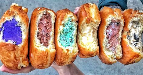 Ice Cream Filled Doughnuts, Food Trends