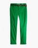 Buy SCOTCH & SODA Textured Mid-Rise Chinos | Green Color Women | AJIO LUXE