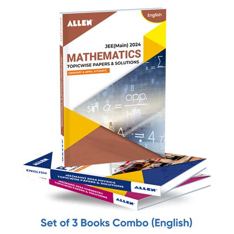 Best Books For JEE Main Preparation – ALLEN E-Store
