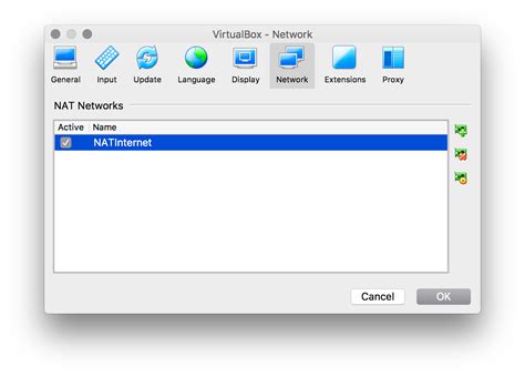 VirtualBox Interface 的图像结果