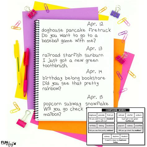 Dictation sentences - Fun in First