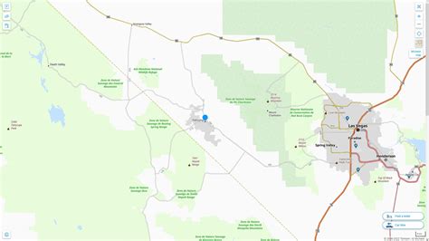 Pahrump Nevada Map - United States
