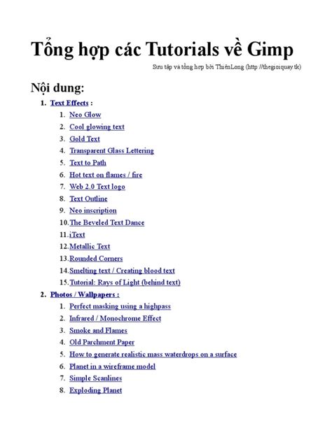 Image result for GIMP Tutorial