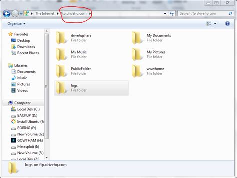 Image result for FTP Using Windows Explorer