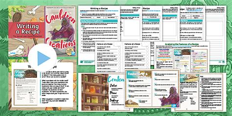 Writing a Recipe/Instructions: Bumper KS2 Teaching Pack