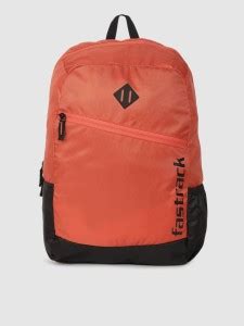 Fastrack Brand Logo Laptop Backpack 30 L Laptop Backpack Orange - Price ...