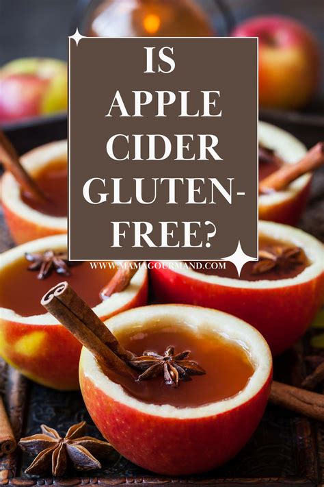 Is Apple Cider Gluten-Free? (Easy Answers) - Hard Cider & Juice