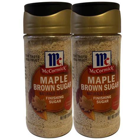 McCormick Finishing Sugar 2 Pack - Maple Brown Sugar - Walmart.com