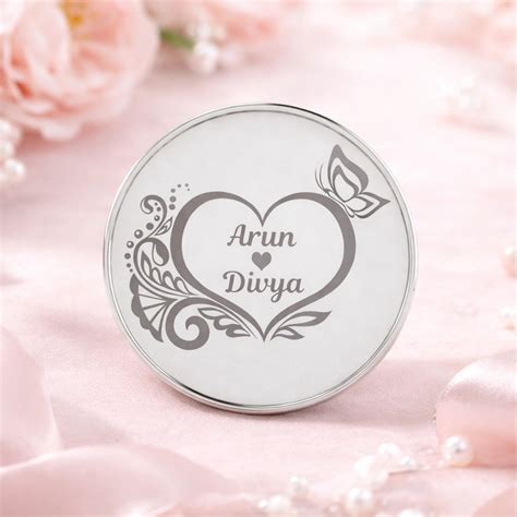send Customized Lovely Love Silver Coin online from Giftcart.com with ...