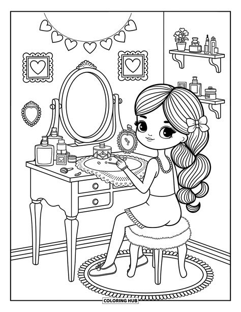 85+ Coquette Coloring Pages for Kids & Adults (Free Printable PDFs)