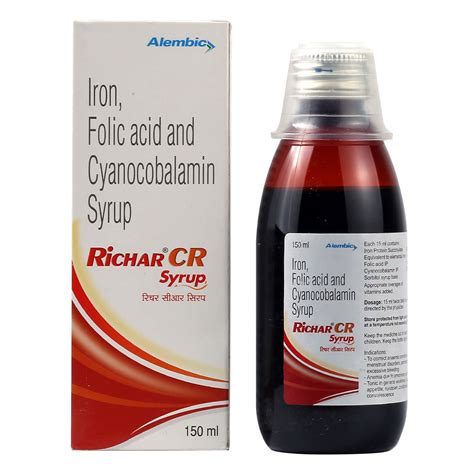 Richar CR Syrup 150 ml Price, Uses, Side Effects, Composition - Apollo ...