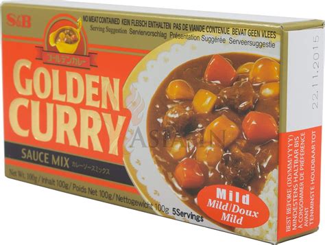S & B Curry Sauce Roux Block - Mild (100g) : Amazon.co.uk: Grocery