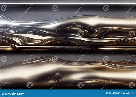 Futuristic Metal Texture Background. Stainless Steel, Chrome, Chromium ...
