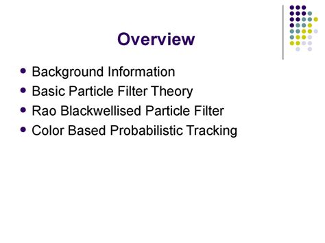 Tracking Particle Filters 的图像结果