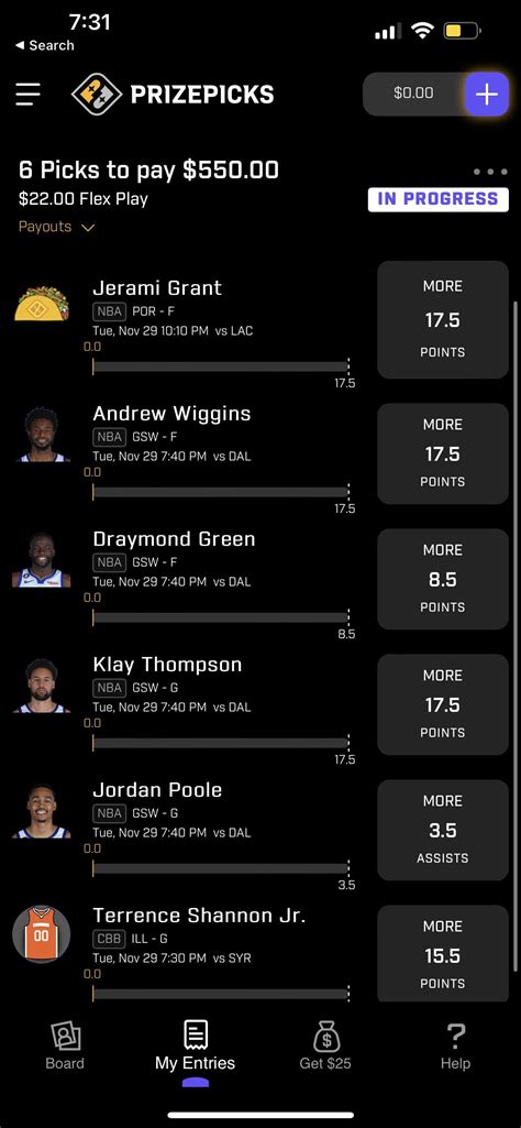 my picks 4 tn : r/PrizePicks