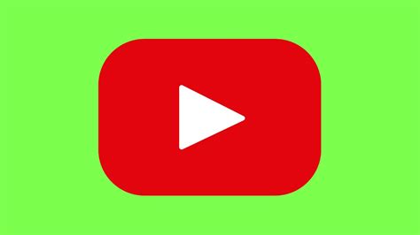 Youtube Logo - Icon Animated | Green Screen | Free Download | 4K 60 FPS ...