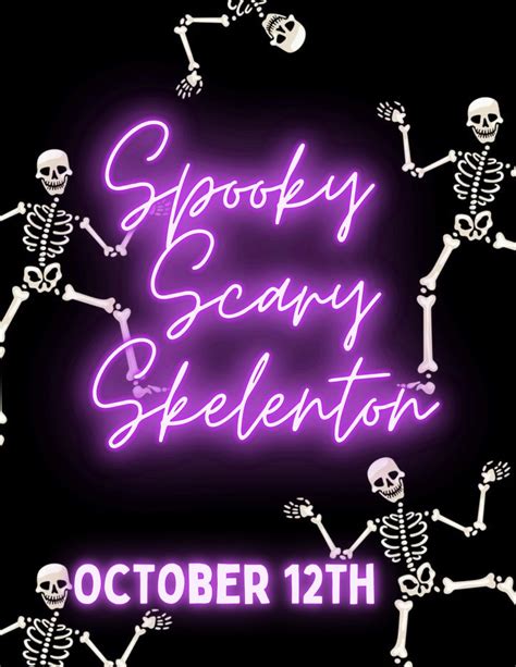 Spooky Scary Skeleton Pageant, Vernal G. Riffe New Boston Community ...