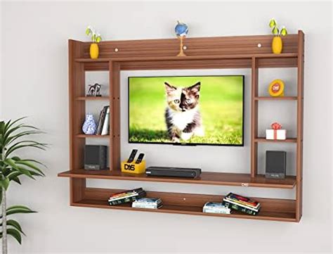 DAS Decker Wall Mount Engineered Wood TV Entertainment Unit/Tv Rack Set ...