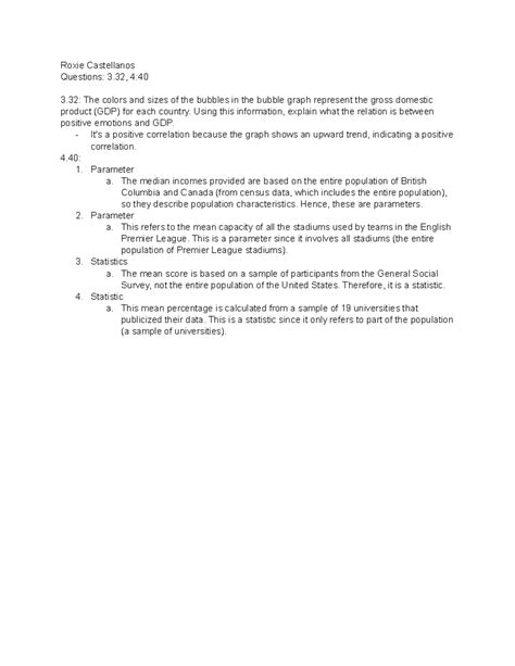 Psych 210 Lab #2 Homework - Roxie Castellanos Questions: 3, 4: 3: The ...