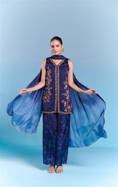 Party wear suit sets | Festive suit sets - Kalista – Kalista-Ind