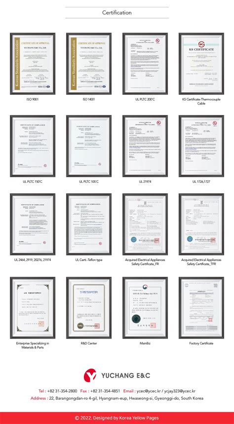 Thermocouple Cable Yuchang E&c Thermocouple Extension & Compensating ...