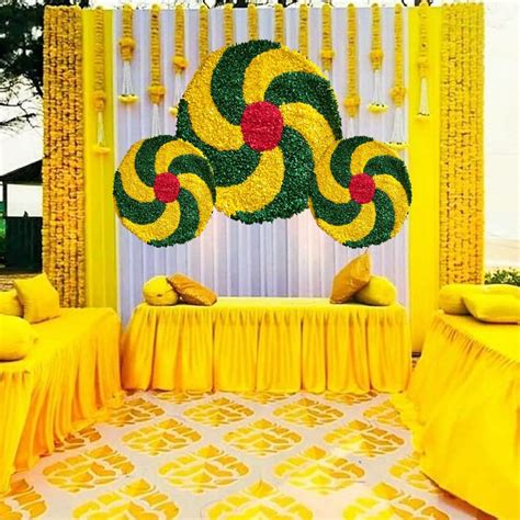 Buy Decornt (Pack of 3) Round Wall Hanging for Stage Decoration - 2 (3 ...