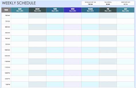 Image result for Weekly Task Schedule Template Excel