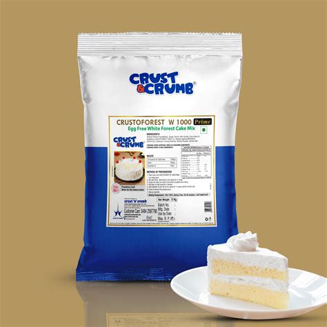Crustoforest W 1000 Prime - Egg Free White Forest Cake Mix – Crust N Crumb
