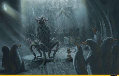 Лавкрафт Lovecraft art Старцы | Mountains of madness, Lovecraft ...