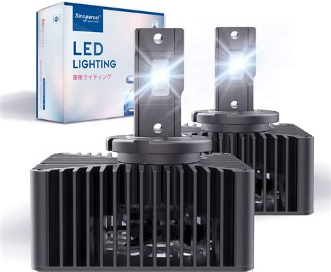 Sinoparcel D5S LED Headlight Bulb - 6000K 35W High and Low Beam Xenon ...