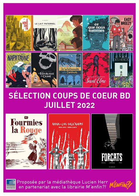 Calaméo - Sélection "coups de cœur BD" - Juillet 2022