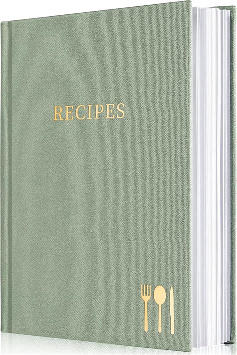 Amazon.com: ZICOTO Aesthetic Blank Recipe Book - The Perfect Recipe ...