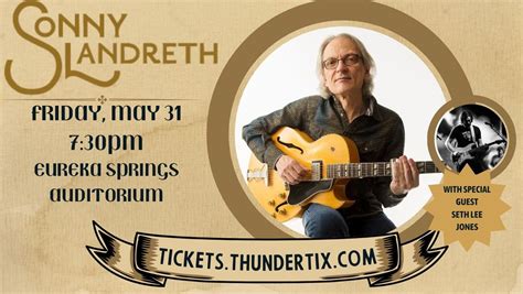 Sonny Landreth at The Ark, The Ark, Ann Arbor, 29 July 2025 | AllEvents