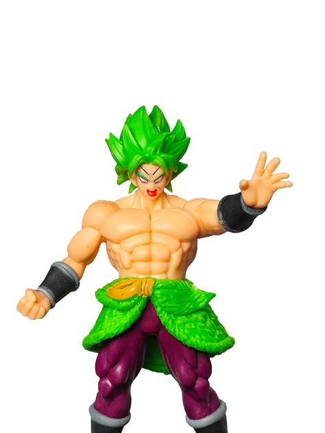Broly Super Saiyan with Green Hair Full Power Action Figure (17Cm ...